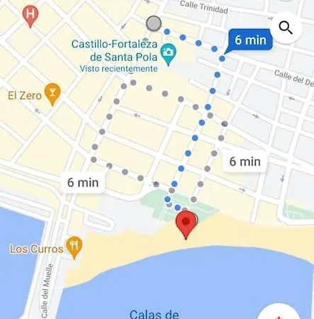 Moderno En El Centro De アパート *
